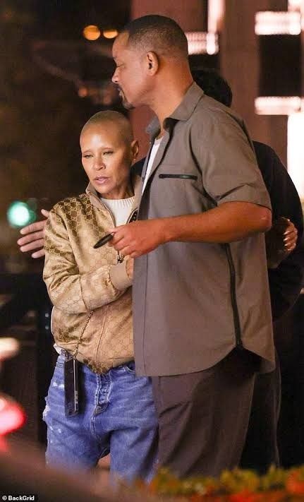 Jada Pinkett Smith sparks health concern following RARE date night with husband Will Smith Jada Pinkett Smith 90s, Date Night With Husband, Will And Jada Smith, Jada Smith, Couples Dining, Will And Jada, Bleached Eyebrows, Jay Shetty, Hoda Kotb