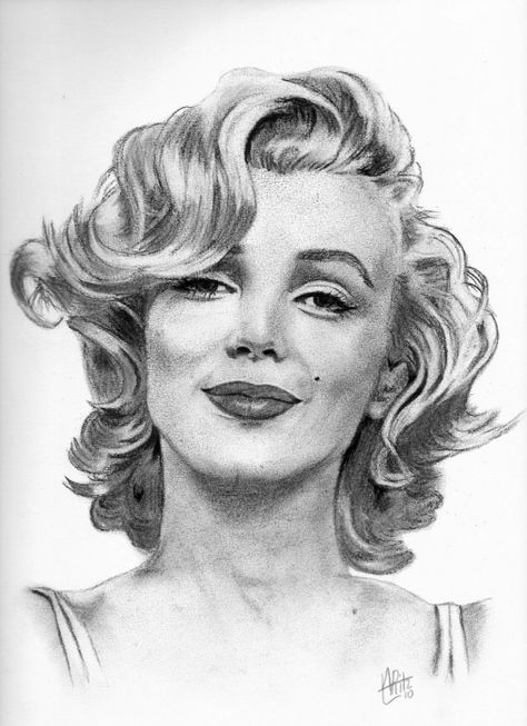 Marilyn Monroe by ARitz  This image first pinned to Marilyn Monroe Art board, here pinterest.com... Marilyn Monroe Dibujo, Marilyn Monroe Drawing, Marilyn Monroe Tattoo, Marilyn Monroe Artwork, Marilyn Monroe Portrait, 그림 낙서, Marilyn Monroe Art, صفحات التلوين, Drawing Faces