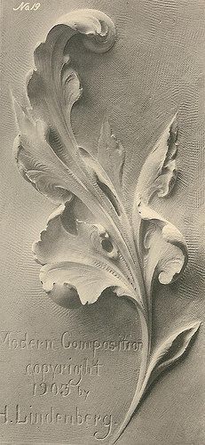 Acanthus-plate19-Modern_Composite-lg: Drywall Art, Baroque Frame, Plaster Wall Art, Relief Sculpture, Plaster Art, Sculpture Painting, Acanthus Leaf, Stone Carving, Architectural Elements