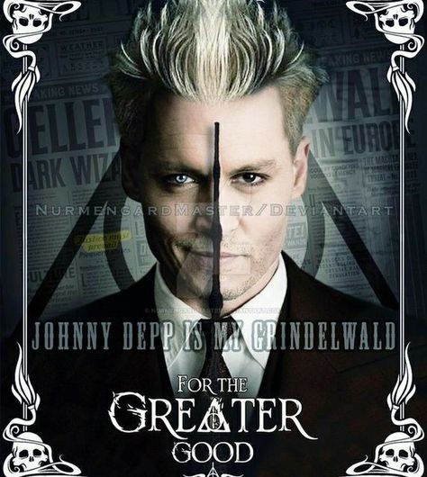 Grindelwald Johnny Depp, Johnny Depp Fantastic Beasts, Fantastic Beasts Characters, Johnny Depp Wallpaper, Johnny Depp Characters, Fantastic Beasts Movie, Always Harry Potter, Ian Joseph Somerhalder, Gellert Grindelwald