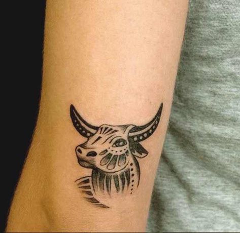 Top 45 Taurus Tattoos Designs And Ideas For Men And Women Toros Tattoo, Taurus Symbol Tattoo, Taurus Bull Tattoos, Taurus Tattoo, Horoscope Tattoos, Bull Tattoos, Taurus Tattoos, Tattoo Signs, Best Tattoos For Women