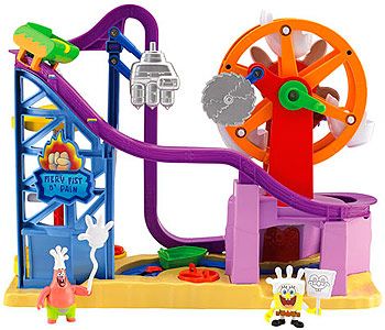 Fisher-Price Imaginext SpongeBob SquarePants Glove World - Fisher-Price - Toys "R" Us Boys Toys For Christmas, Projectile Launcher, Kids Christmas List, Spongebob And Patrick, Laser Beam, Fisher Price Toys, Toys R Us, Christmas Toys, Spongebob Squarepants