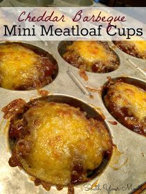 South Your Mouth: Cheddar Barbeque Mini Meatloaf Cups Meatloaf Cups, Mini Meatloaf Muffins, Mini Meatloaf Recipes, Cup Recipes, South Your Mouth, Bbq Meatloaf, Mini Meatloaf, Mini Meatloaves, Mini Meatloafs