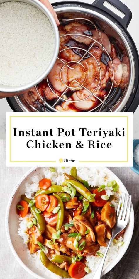 Instant Pot Teriyaki Chicken and Rice | Kitchn Instant Pot Teriyaki Chicken, Pollo Teriyaki, Teriyaki Chicken And Rice, Perfect Rice, Best Instant Pot Recipe, Instant Pot Recipes Chicken, Instant Pot Dinner Recipes, Easy Instant Pot Recipes, Chicken And Rice