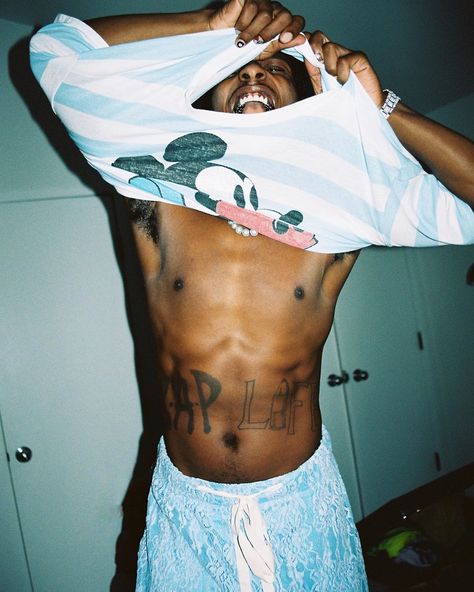 #asaprocky Asap Rocky Photoshoot, A Ap Rocky Wallpaper, A Ap Rocky Aesthetic, Rocky Tattoo, Asap Ferg, Tattoos Face, Lord Pretty Flacko, Pretty Flacko, Tattoo Face