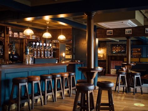 MJ O'Connor's Bar, Leitrim - Intec Design Irish Pub Interior, Irish Pub Design, Ireland Pubs, Open Kitchens, Booth Seat, Bar Counters, Tongue And Groove Walls, Pub Interior, Quarry Tiles