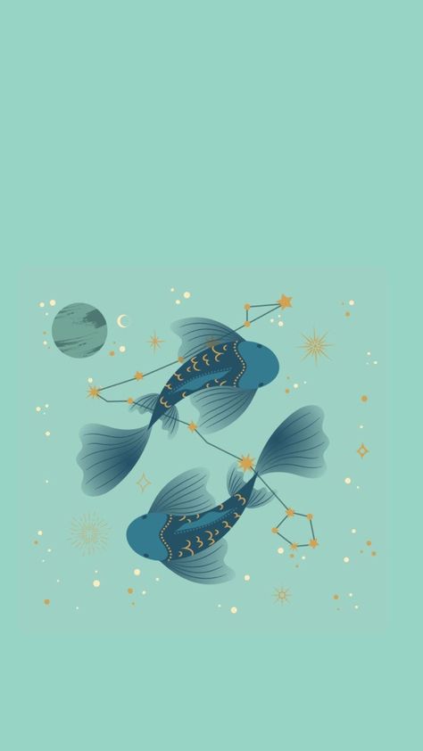 Pieces Zodiac Wallpaper Iphone, Pieces Wallpaper Zodiac, Pisces Aesthetic Wallpaper Iphone, Aesthetic Fish Wallpaper, Pisces Wallpaper Iphone, Pisces Wallpaper Aesthetic, Pisces Aesthetic Wallpaper, Mermaid Pisces, Pisces + Core + Aesthetic