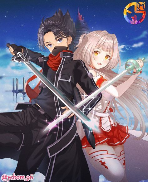 Mlbb Hayabusa, Mlbb Ships, Couple Mlbb, Asuna And Kirito, Mlbb Meme, Mlbb Edit, Mlbb Fanart, Pp Couple, Mobile Legend