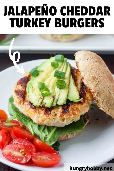 Jalapeno Cheddar Turkey Burgers, Jalapeño Turkey Burgers, Spicy Turkey Burgers, Grill Night, Easy Sandwiches, Jalapeno Burger, Cheddar Burger, Healthy Ground Turkey, Healthy Veggie