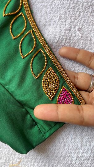 2.9M views · 47K reactions | Very grand & heavy work Bridal Blouse Design with normal needle #reelsinstagram #reels #reel #reelsvideo #reelindia #aari #aariwork #embroidery #embroiderydesign #bridalblouses #blousedesigns | Ruva Fashion | Santhosh Narayanan · Unakku Thaan Aari Blouse Designs Latest, Aariwork Blouse Designs, Normal Blouse Designs, Santhosh Narayanan, Bridal Blouse Design, Aari Design, Diy Jewelry Set, Hand Work Design, Latest Blouse Designs Pattern