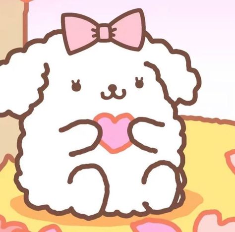 boo 🧟‍♂️ Pompompurin And Macaroon Matching Pfp, Macaroon Sanrio, Matching Pfp Duo, Phoebe Core, Pink Characters, Tiktok Pfp, Pink Core, Icons Pink, Cute Pfp