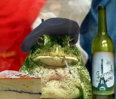 A Frog, Wine