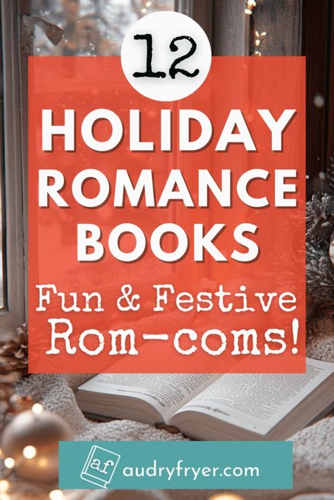 12 Holiday Romance Books (Fun & Festive Rom-coms!) Best Holiday Romance Books, Clean Rom Com Books, Holiday Romance Books, Rom Coms, Contemporary Romance Novels, Contemporary Romance Books, Books To Read For Women, Good Romance Books, Holiday Romance