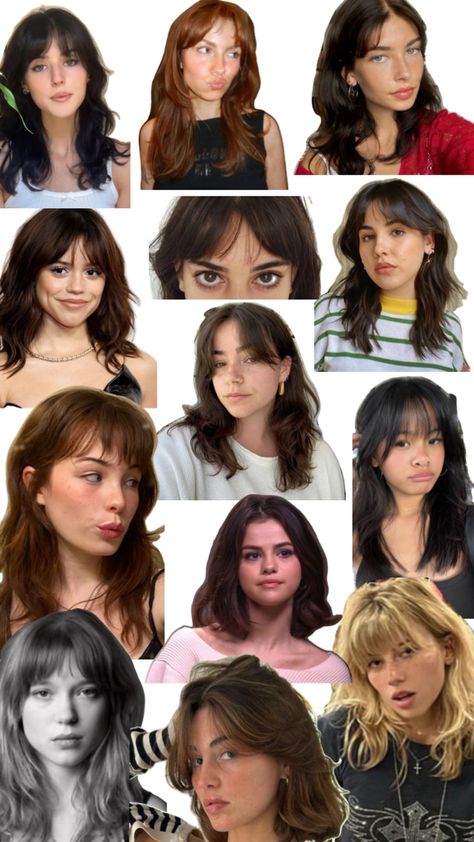 Umbrella Bangs, 60s Fringe Bangs, Queer Long Hair, 90s Wispy Bangs, Low Maintenance Bangs, Grown Out Fringe, 60s Haircut, Hairstyles For Glasses, 60s Fringe