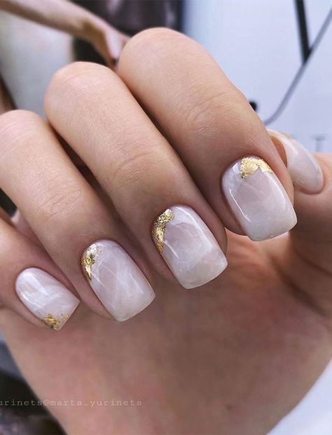 Nail Winter, Manicure Inspiration, Short Square Nails, Nails 2020, Short Acrylic Nails Designs, Neutral Nails, Bridal Nails, Classy Nails, Pretty Acrylic Nails