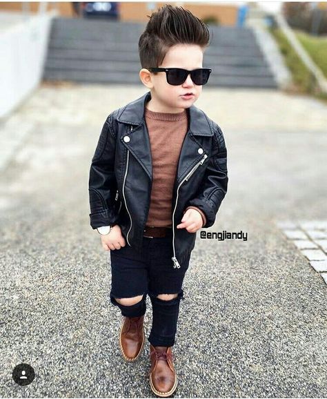 Jacket Leather Outfit, Baby Leather Jacket, Leather Jacket Jeans Outfit, Leather Jacket With Jeans, Jeans Leather Jacket, Outfit Leather Jacket, Boys Leather Jacket, Kids Leather Jackets