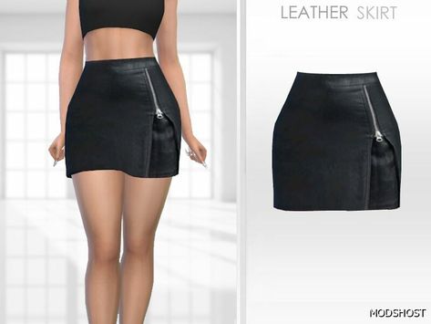 Download Leather Skirt for Sims 4 at ModsHost NOW! Leather skirt for female sims Type: Bottoms Recoloring not allowed #sims #elder #gaming #videogames #female #sims4cc #clothing Sims 4 Leather Skirt, Skirt Sims 4, Female Sims, Best Mods, Cc Sims, Family Christmas Pajamas, Sims 4 Clothing, Plaid Pants, Sims 4 Mods