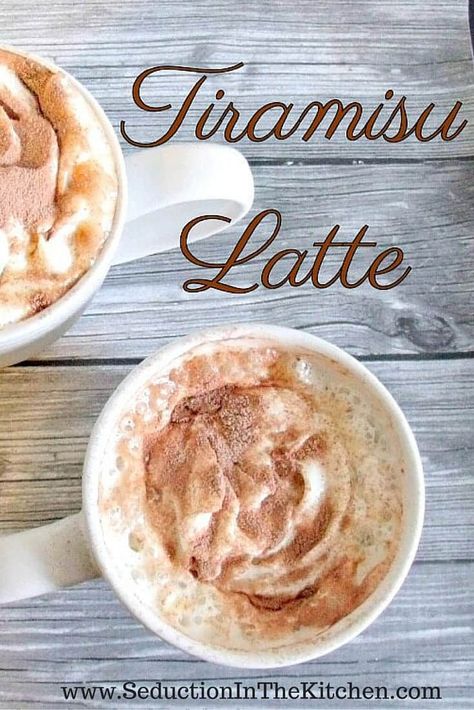 Phillips 3200 Lattego Recipes, Easter Coffee Drinks, Tiramisu Latte, Best Tiramisu Recipe, Coffee Creations, Tiramisu Dessert, Warm Drinks, Easy Drink Recipes, Tiramisu Recipe