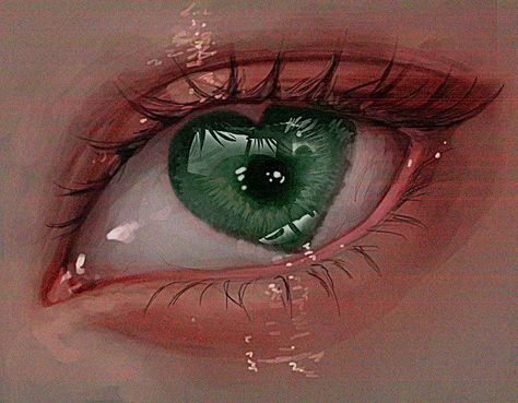 Heart Eye Drawing, Eye Painting, Eclectic Art, Ethereal Art, Art Inspiration Painting, Hand Art, Book Art Drawings, Eye Art, Cool Art Drawings