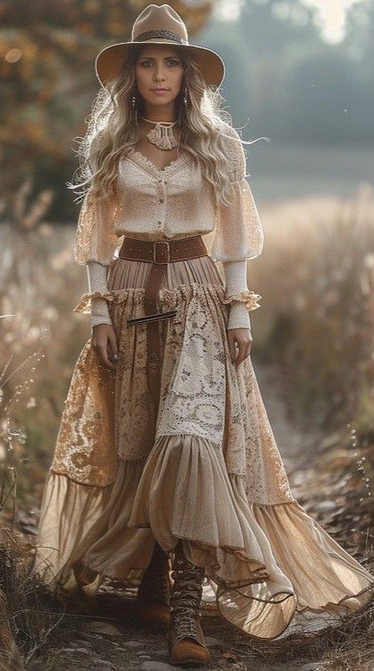 Old Western Outfits Women Dresses, Old Wild West Outfit Women, 1800s Western Fashion, Wild West Outfits For Women, Rich Country Aesthetic, Western Costume Women, Old Western Outfits Women, Rhinestone Cowgirl Outfits, Wild West Costume