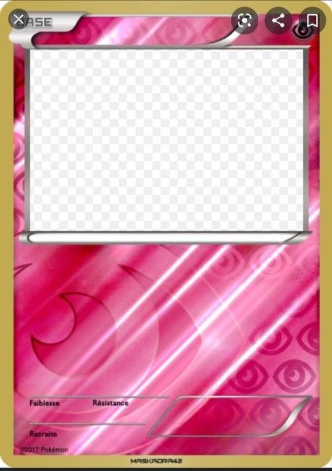 Pokémon Template, Pokemon Card Template, Blank Card Template, Pokémon Collection, Crystal Cards, Fanart Ideas, Pokemon Invitations, Pikachu Pikachu, Pokemon Diy