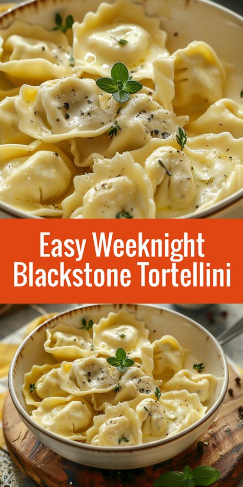 Master the art of making perfect tortellini on your Blackstone Griddle with our easy recipe! Blackstone Chicken Tortellini Recipe, Blackstone Tortellini Recipe, Green Salad Dressing, Tortellini Recipe, Blackstone Recipes, Chicken Tortellini, Tortellini Recipes, Fresh Dishes, Simple Green Salad