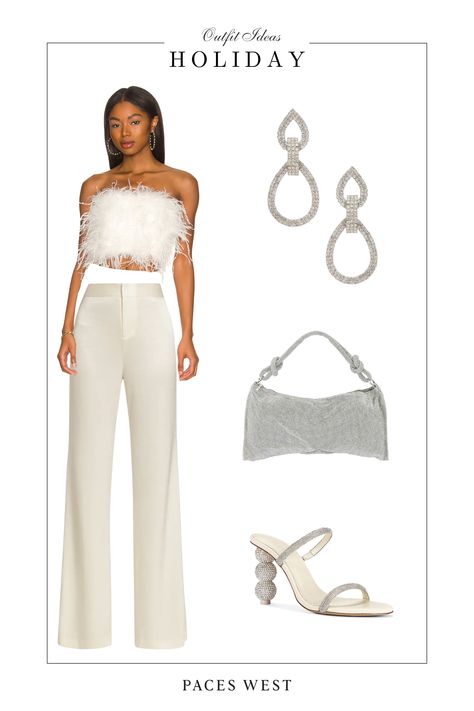 All White New Years Eve Party Outfit, New Years Eve Outfits Silver, White New Years Eve Outfit, New Year’s Eve Outfit Leather Pants, New Years Eve Outfits 2022, Outfits For New Years Eve Night 2022, Silk Halter Top, New Year’s Eve Outfit, Outfits New Year