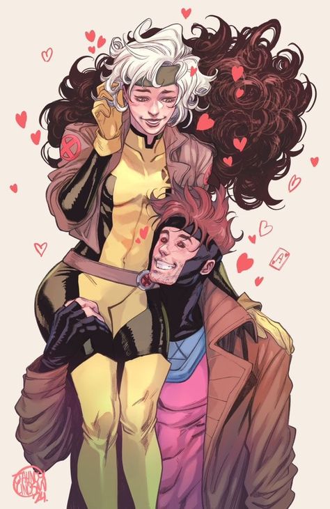 Remy Lebeau And Rogue, X-23 Fanart, Gambit Xmen, Rogue And Gambit, Nightcrawler Xmen, Deadpool Y Spiderman, Leona League Of Legends, Gambit X Men, X Men Funny