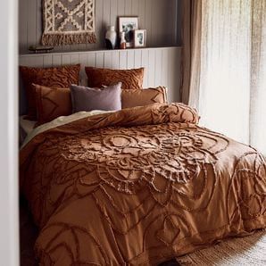 Update your spare bedroom or master with the Germain quilt cover set. Featuring a tufted design, it matches perfectly with the Germain European... Target Australia, Linen Bed Sheets, Tufted Design, Patterned Bedding, Elegant Bedroom, Spare Bedroom, Home Decor Online, Living Styles, Printed Cushions