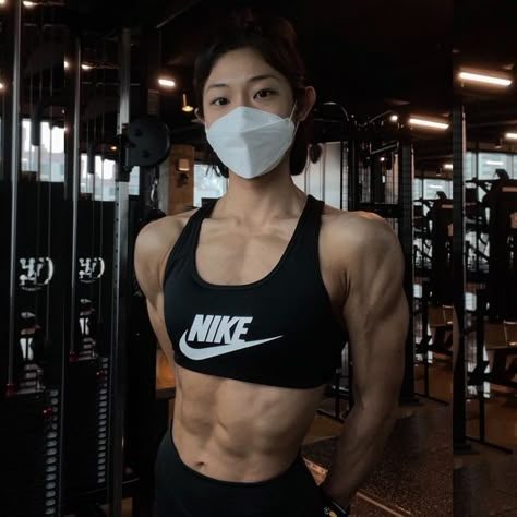 Korean Fitness, Abs Women, Best Abs, Muscle Body, Beauty Goals, Fitness Inspiration Body, Body Motivation, Gym Inspiration, Muscle Girls