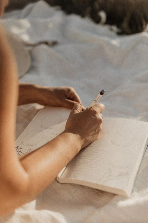 The 15 Best Sustainable Gifts For Her In 2023 - The Good Trade Woman Journaling Photo, Well Being Photography, Woman Journaling Aesthetic, Gratitude Journaling Aesthetic, Wholeness Aesthetic, Journaling Photoshoot, Spiritual Coach Branding, Holistic Photoshoot, Wellness Aesthetic Photography