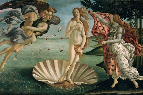 Sandro Botticelli. Birth Of Venus Public Domain Art, Classical Paintings, Divine Goddess, Birth Of Venus, Sandro Botticelli, Marcel Proust, Photo Backdrops, Anne Frank, Angel Face