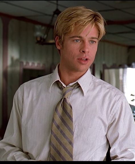 Heir Style, 90s Actors, Joe Black, Messy Haircut, Hair Reference, David Beckham, Boy Hairstyles, Film Serie, Brad Pitt