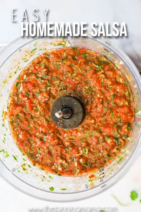 Whole30 Salsa • The Pinning Mama Whole30 Salsa, Green Chili Chicken Bake, The Pinning Mama, Chicken Bake Recipe, Easy Homemade Salsa, Green Chili Chicken, Paleo Friendly Recipes, Chili Chicken, Easy Salsa