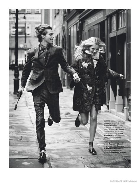 Sophie & Pete Star in Fall Love Story for Marie Claire Netherlands Photo Couple, Fashion Couple, Couples In Love, Couple Shoot, Love Couple, Couples Photoshoot, Cute Couples Goals, Love Photography, Couple Posing