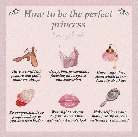 How To Be Elegant Tips, How To Be A Princess, Catrina Aesthetic, Royal Aesthetics, Princess Tips, Princess Lifestyle, Etiquette And Manners, Princess Core, Angel Aesthetic