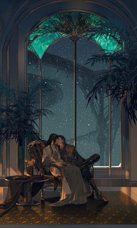 Japon Illustration, Arte Inspo, Graphic Wallpaper, Anime Love Couple, 판타지 아트, Ethereal Art, Dreamy Art, 영감을 주는 캐릭터, Pretty Art