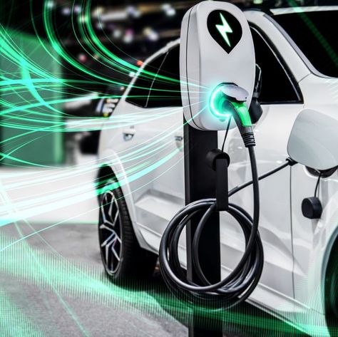 Car Charging Stations, Electric Cargo Bike, Electric Car Charger, Electric Car Charging, Ev Charging Stations, Charger Station, Electric Vehicle Charging, Amazing Technology, Ev Charging