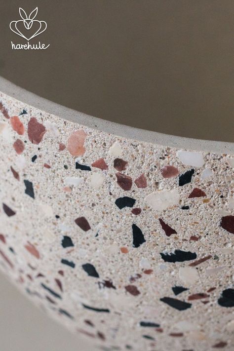 Terrazzo Planter, Bedding Pattern, Plant Decoration, Plant Box, Kitchen Worktop, I Pick, In Construction, Plant Pots, In Kitchen