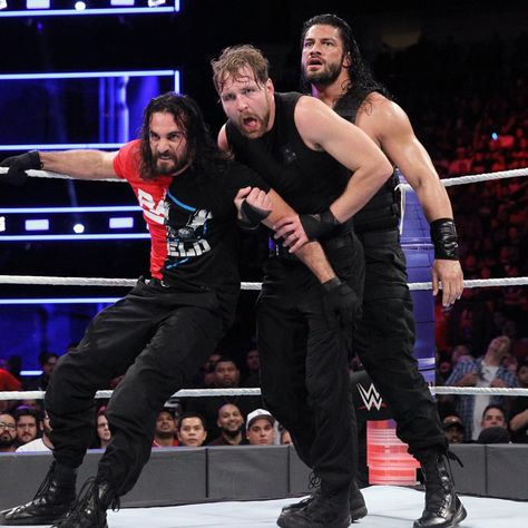 WWE Survivor Series 2017: The Shield vs. The New Day Wwe The Shield, Dean Ambrose Seth Rollins, Roman Reigns Dean Ambrose, Kofi Kingston, Joe Anoaʻi, The Shield Wwe, Wwe Superstar Roman Reigns, Survivor Series, Wwe Roman Reigns