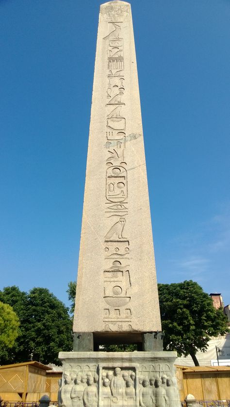 3,500-years old Egyptian Obelisk at Sultanahmet http://www.greatistanbul.com/tower.htm#obelisk Obelisk Egyptian, Egyptian Obelisk, Ancient Egyptian Deities, Modern Egypt, Mediterranean Travel, Egyptian Deity, Architecture Design Drawing, Egypt History, Egyptian History