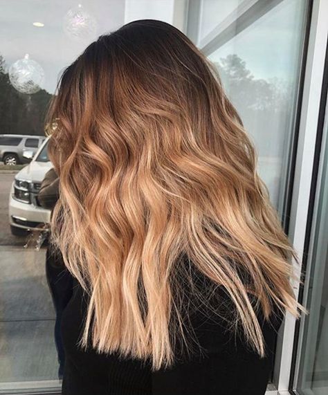 Best Ombre Hair Color Ideas For Winter - Page 8 of 9 - VIVA GLAM MAGAZINE™ Carmel Ombre Hair, Red Highlights In Brown Hair, Caramel Ombre Hair, Hair Color Ideas For Winter, Color Melting Hair, Ombre Hair Color Ideas, Rich Brown Hair, Caramel Brown Hair, Best Ombre Hair