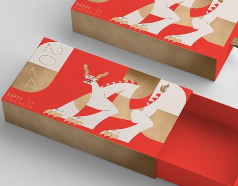 Chinese New Year Packaging Design, Chinese New Year Packaging, Chinese Packaging Design, Asian Heritage Month, New Year Packaging, 2023 Chinese New Year, Chinese Packaging, New Year Packages, Ang Pow