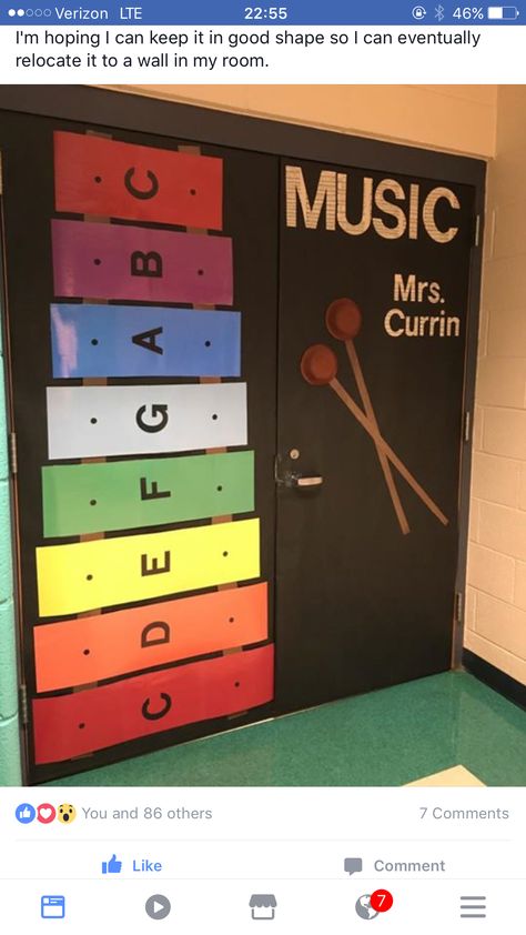 Music Class Decorations Ideas, Music Room Door Ideas, Music Classroom Door Ideas, Music Room Door Decorations, School Music Room Design, Music Classroom Design, Music Classroom Door, Music Room Door, Elementary Music Classroom Decor