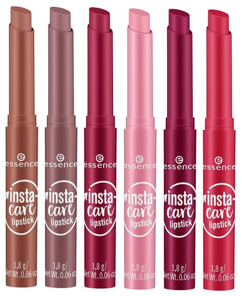 Makeup Products Essence, Essence Makeup Products, Essence Make Up, Essence Lipstick, Lipstick Brown, Cute Nail Polish, Essence Makeup, Makeup Accesories, Gloss À Lèvres