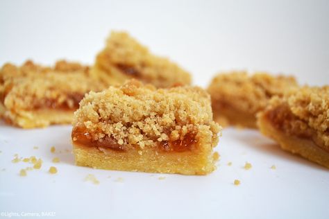 Apricot Shortbread Crumble Slice is a melt in the mouth shortbread base topped with tart apricot jam filling and finished off with a simple crumble top. Its sweet, tart and refreshing. Perfect for dessert or a sweet treat with your morning coffee. Apricot Slice, Apple Pie Cookies, Apricot Recipes, Shortbread Recipes, Apricot Jam, Sweet Treats Recipes, Baking Blog, Crumble Topping, Köstliche Desserts