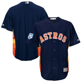 Men's Houston Astros Majestic Navy 2019 Spring Training Cool Base Team Jersey Personalized Jersey, Base Ball, Spring Training, Team Jersey, Mens Navy, Baseball Jersey, Houston Astros, Baseball Jerseys, Mlb