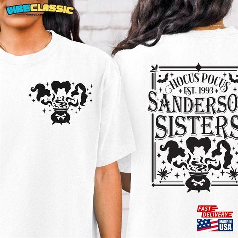 Sanderson Sister Hocus Pocus Sweatshirt Halloween Witch Shirt Party T-Shirt Unisex Check more at https://vibeclassic.com/product/sanderson-sister-hocus-pocus-sweatshirt-halloween-witch-shirt-party-t-shirt-unisex/ Hocus Pocus Sweatshirt, Sanderson Sisters Hocus Pocus, Sister Tshirts, Sanderson Sisters, Sweatshirt Halloween, Love Shirt, Hocus Pocus, Halloween Witch, Halloween Tshirts