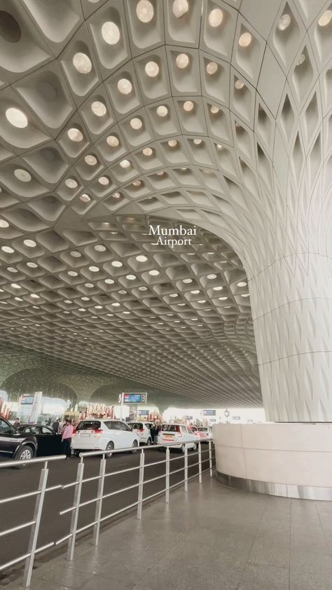 Admiring the architecture of Mumbai airport. #mumbai #airport #india #indiatravel #mumbaidiaries #solotravelindia #solotravel | Instagram Mumbai Airport Snapchat Stories, Mumbai Airport Snap, Airport Snapchat, Mumbai International Airport, Mumbai Travel, Airplane Window View, Airport Pictures, Mumbai Airport, Airplane Window