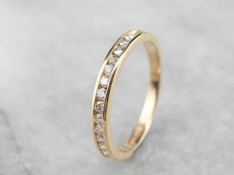 Wedding Bands For Women, Mansfield Park, Simple Wedding Bands, Bespoke Rings, Wedding Vision, Gold Diamond Wedding Band, Ring Ideas, Wedding Band Sets, Diamond Gold